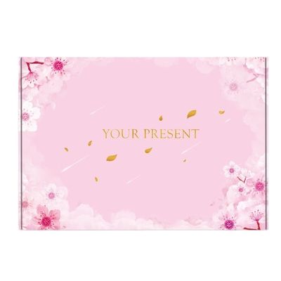 Berg 350GSM runzelte freundliche Papierkästen Eco für Kosmetik