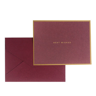 Weihnachtsgeschenk-Karte Matte Glossys CMYK Pantone umweltfreundlich