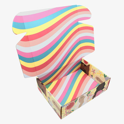 Rechteck der Wellpappe-C2S Art Paper Apparel Packaging Boxes
