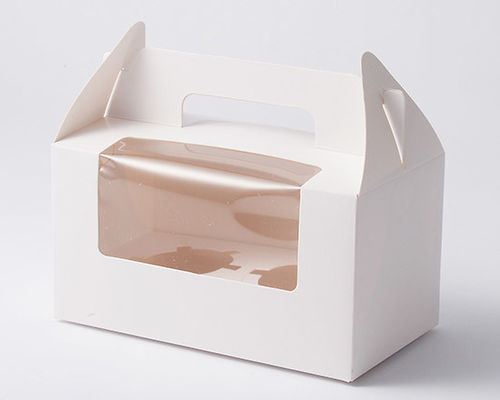 Verpacken- der Lebensmittelkasten-Plastikfenster Nahrungsmittelgrad MDF EPE kundenspezifischer