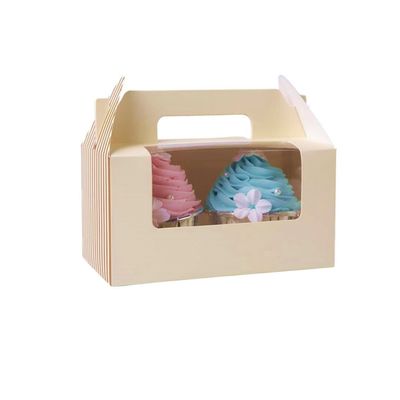 TORTENSCHACHTEL-kundenspezifische Farbe Soem-ODM faltbaren Kraftpapier-420gsm Luxus