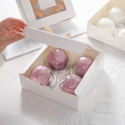 Fenster-Torte C2S Art Paper White Bakery Box wickelte schön ein