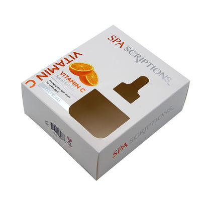 Kundengebundener Logo Lotion Essence Cosmetic Packaging boxt mit Einsätzen