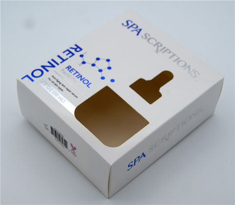 Kundengebundener Logo Lotion Essence Cosmetic Packaging boxt mit Einsätzen
