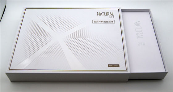 Personifizierte schwarze weiße kosmetische Fach-Geschenkboxen mit EVA Tray