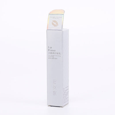 Kundenspezifische Lippenbalsam-Verpackenkästen Pantone-Farbe der Pappe350g
