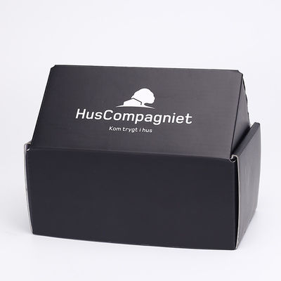 Faltende Verpackenkasten-UVbeschichtung Tab Lock Gable Corrugated Papers