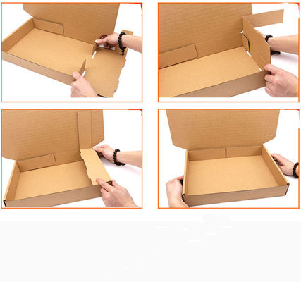 Falten Sie gewölbte PMS-Kleidungs-Geschenkbox kundenspezifischen Logo Mailer Shipping zusammen