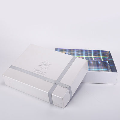 1100g Grey Board Apparel Packaging Boxes 128gsm weißer Art Paper