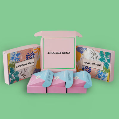 Berg 350GSM runzelte freundliche Papierkästen Eco für Kosmetik