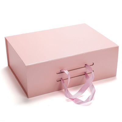 Bunte 2.5mm Grey Cardboard Gift Packing Boxes mehrfache Arten
