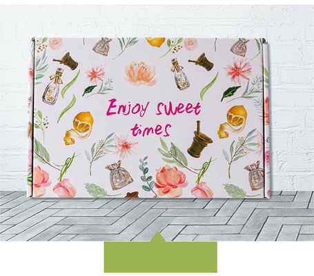 Offset-Flexo, das kundenspezifische Kleidungs-Verpackenkasten-Rosa druckt, runzelte