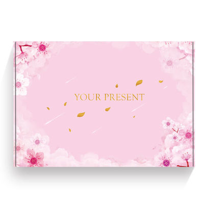 Gewölbter kosmetische Versandkasten 28*15*6cm des Offsetdruck-CMYK