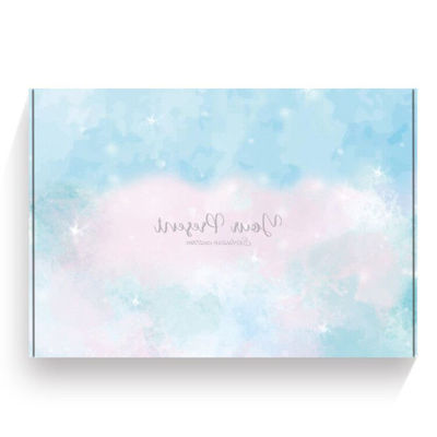 Gewölbter kosmetische Versandkasten 28*15*6cm des Offsetdruck-CMYK