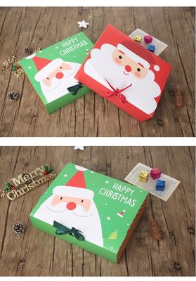 Universal-Dekoration C2S Art Paper Cosmetic Packaging Box Weihnachts