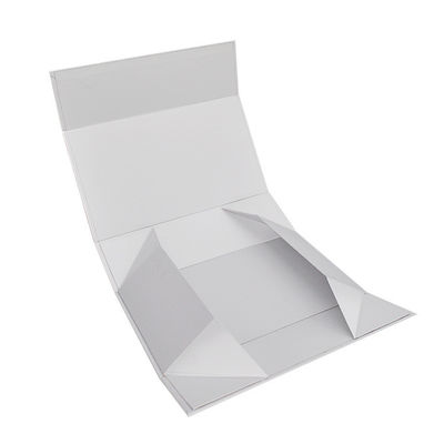 Faltbare steife Geschenkbox der Pappe1.5mm des Weihnachten900gsm voll weiß