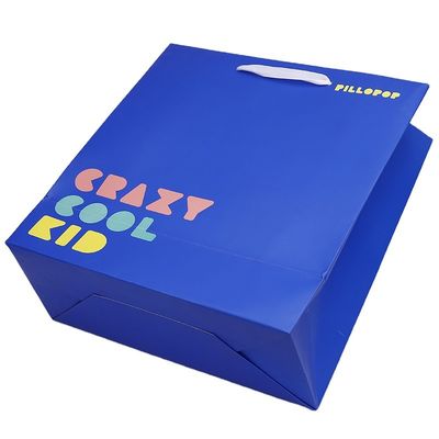 Bedruckbare Papiertüten C1S mit Seil-Griff