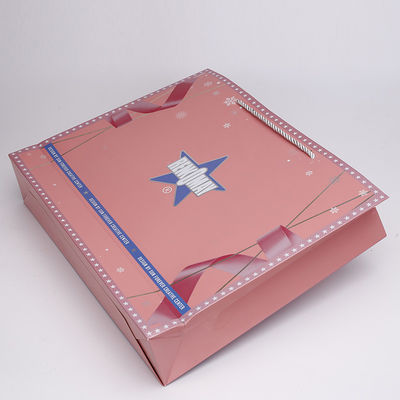 Bedruckbare Papiertüten C1S mit Seil-Griff