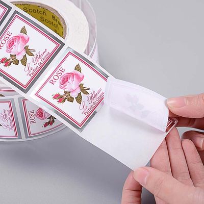 Klebende thermische kosmetische kundenspezifische Aufkleber des Produkt-CMYK PMS