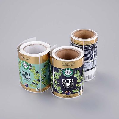 Klebendes Glas-Vinyl-pp. PET STREICHELN kundenspezifische Aufkleber BOPP für Satz