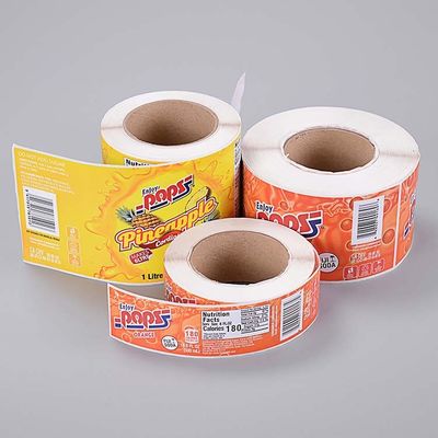 Private kundenspezifische Druckaufkleber LOGO Adhesive Direct Thermal Papers
