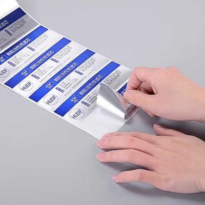 Selbstklebendes wasserdichtes bedruckbares pantone kundenspezifische Verpackenaufkleber