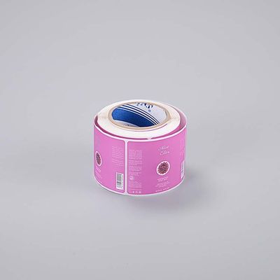Private Logo Print Iridescent Paper Custom-Aufkleber für Papiertüten