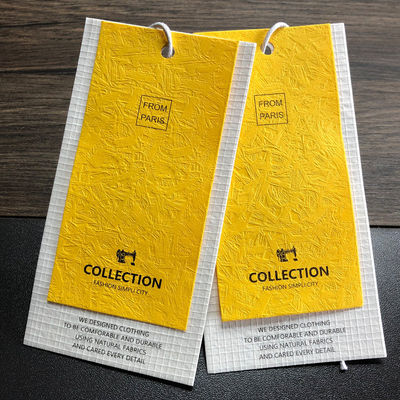 CMYK personifizierte Hangtag