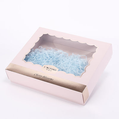 rosa Geschenkbox 80gsm 350gsm Kraftpapier-C1S für das Kleidungs-Verpacken