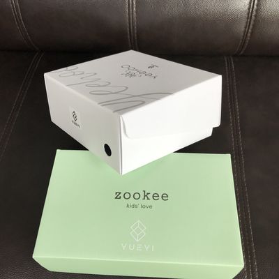 Faltendes Druck-300g 350g runzelte Karton-Kasten beschuht Geschenk-Verschiffen