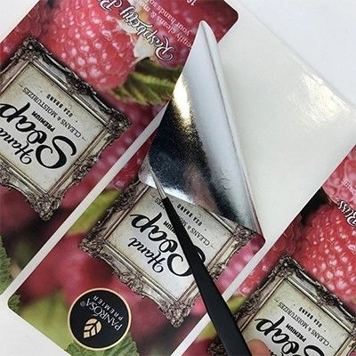 Gerundetes Vinylungiftige kundenspezifische Aufkleber-kundenspezifisches Drucken
