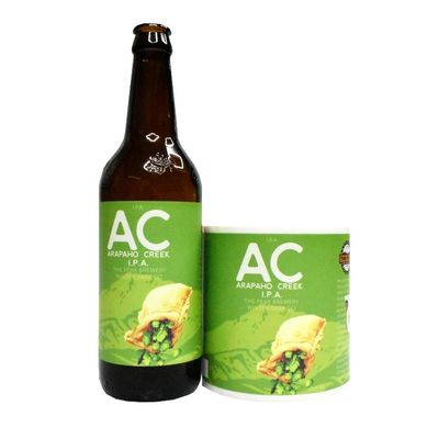 Elfenbein-Papier- klebender Druck-Juice Wine Glass Bottle Label-Aufkleber