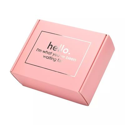 Geschenk-Verpackungs-Kästen CMYK rosa mit Band