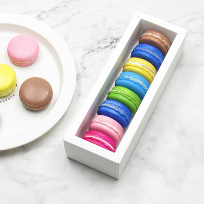 Verpacken- der Lebensmittelkästen Soems Macaron kundenspezifische mit klarem Fenster