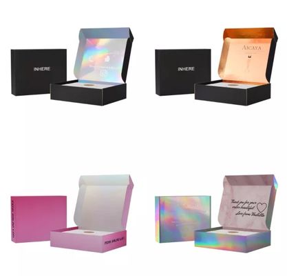 Make-upschmuck-Geschenkbox Pappe-Soems CMYK für Flugzeug-Verschiffen