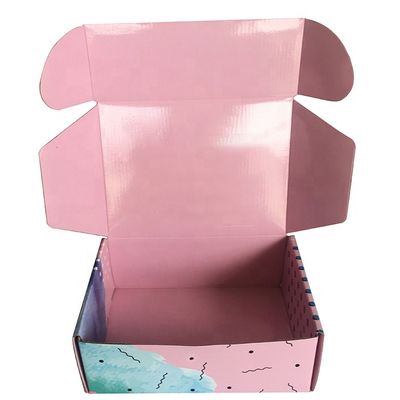 Soem-ODM runzelte KE Flöte Eco-Pappschachteln für das Geschenk-Verpacken